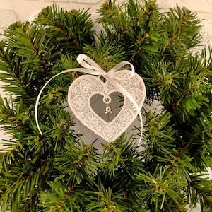 FSL Herz Ornament für Glocke - Free Standing Lace Instant Download Stickdatei