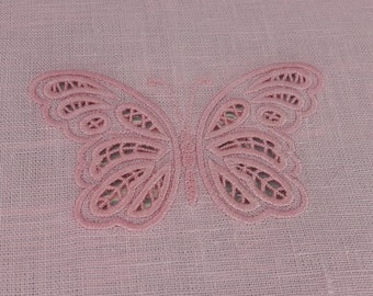 Butterfly Cutwork Richelieu Machine Embroidery Design Instant Download