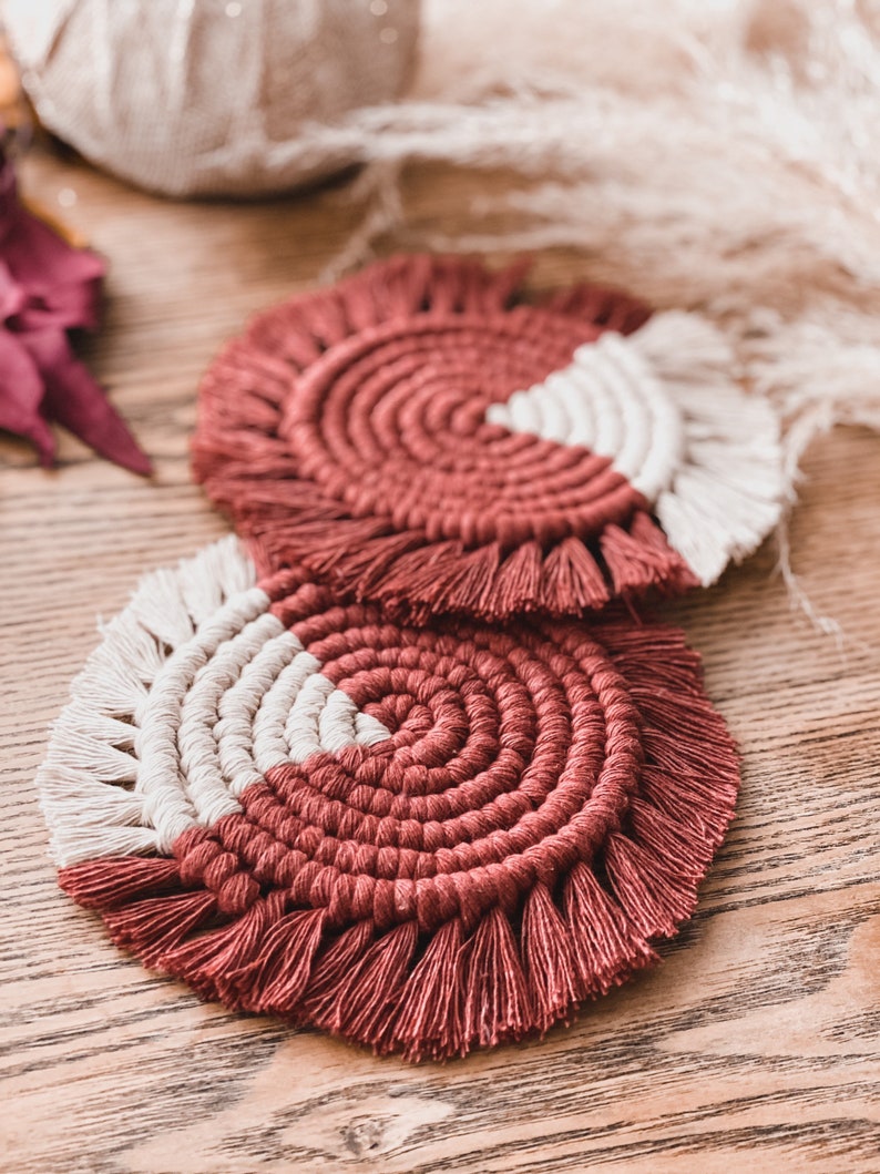 Macrame Coaster
