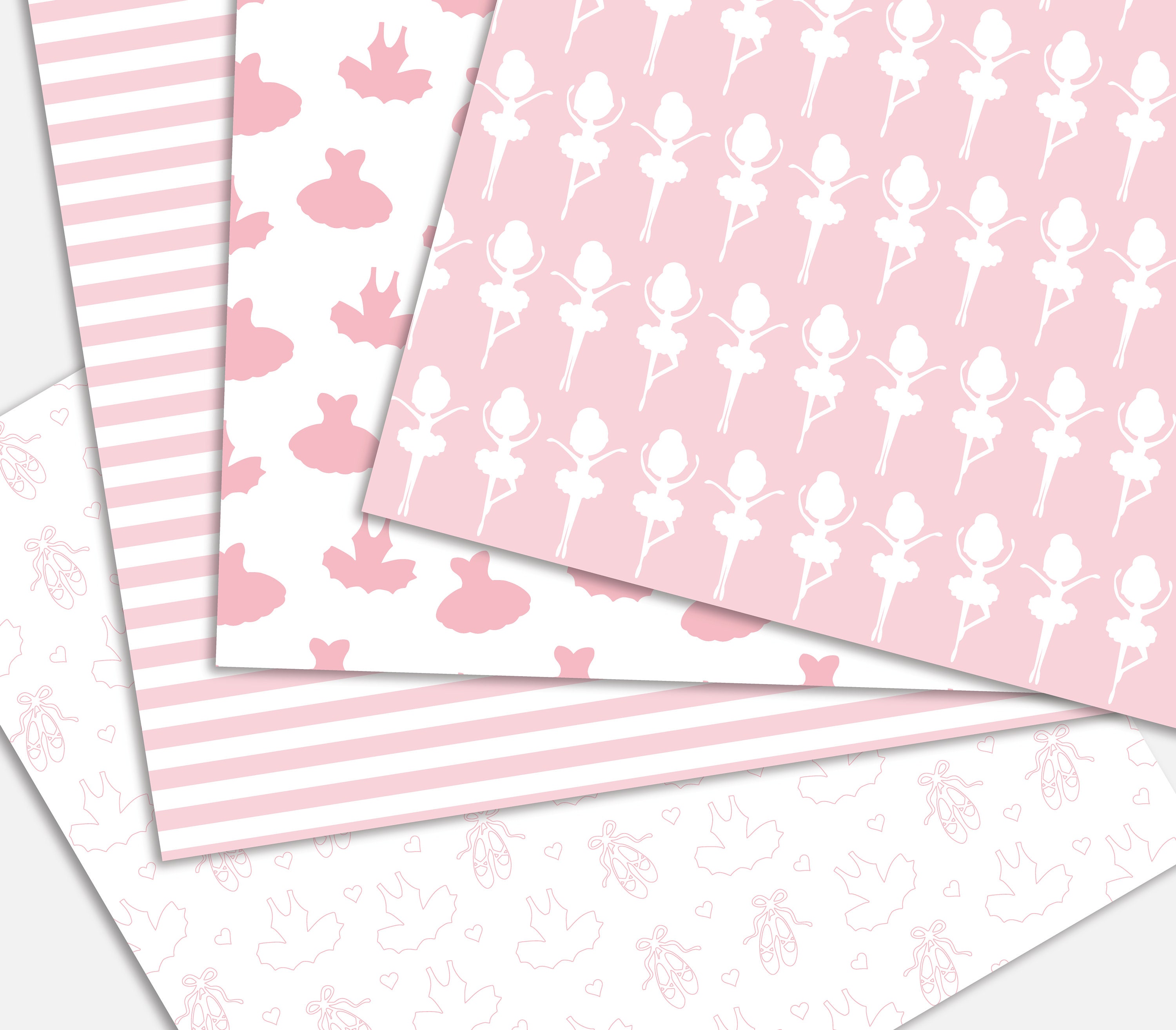 Ballerina Seamless Digital Paper | Ballet Background Pattern ...