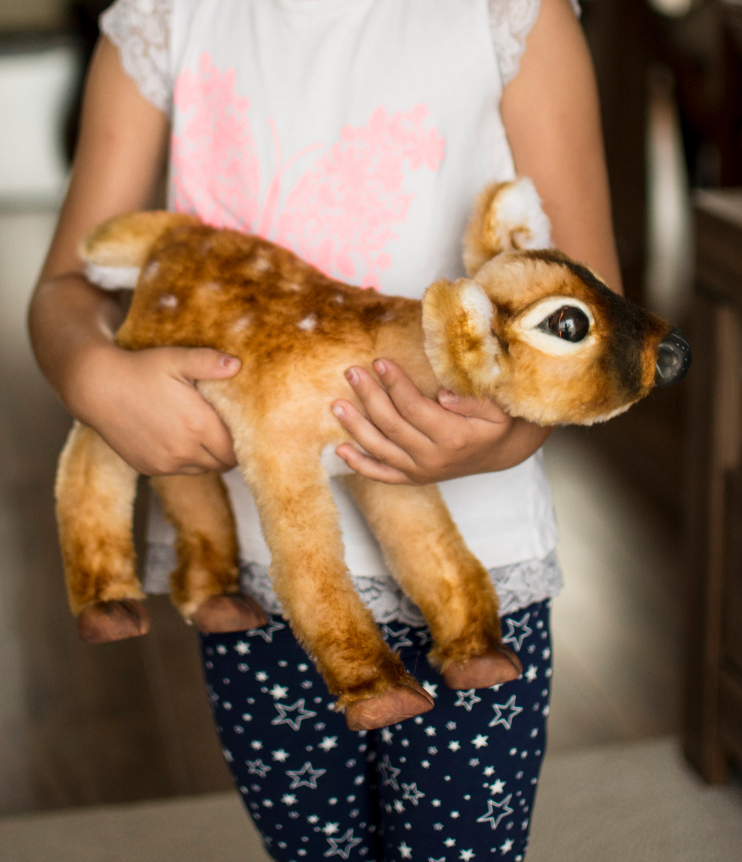 Debbie The Baby Deer Plush Stuffed Animal - 8 Inch Fawn, Soft & Huggable, By TigerHart Toys - View #4