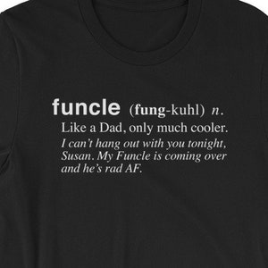 Funcle Definition T-Shirt - Funny Uncle Gift