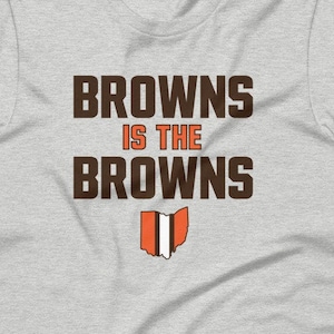 Chemise Funny Browns - T-shirt de football Cleveland - Game Day Meme - T-shirt de sport unisexe Ohio