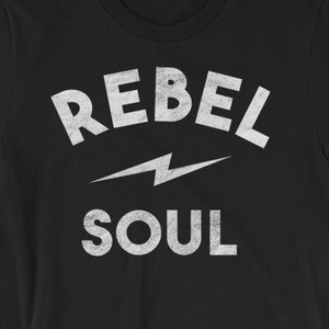 Rebel Soul T-shirt - Distressed t-shirt - Short-Sleeve Unisex T-Shirt