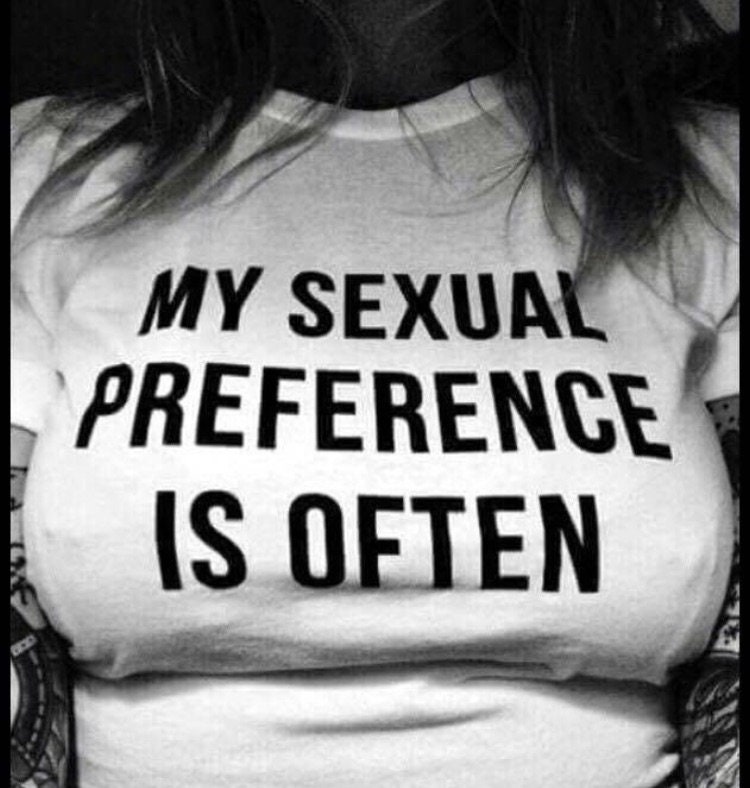 My Sexual Preference Often T-Shirt My Sexual Preference Often T-Shirt