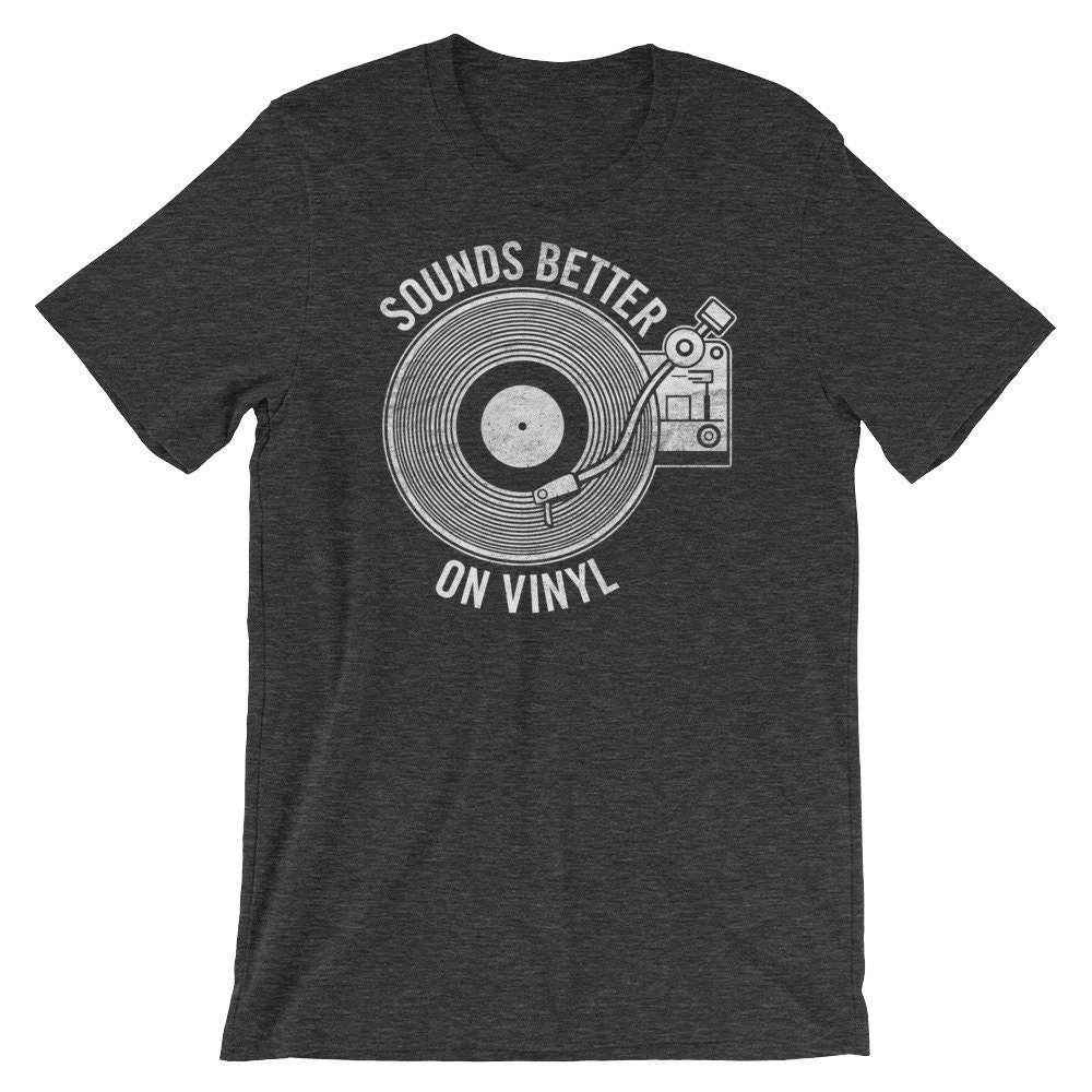 Vinyl shirts top