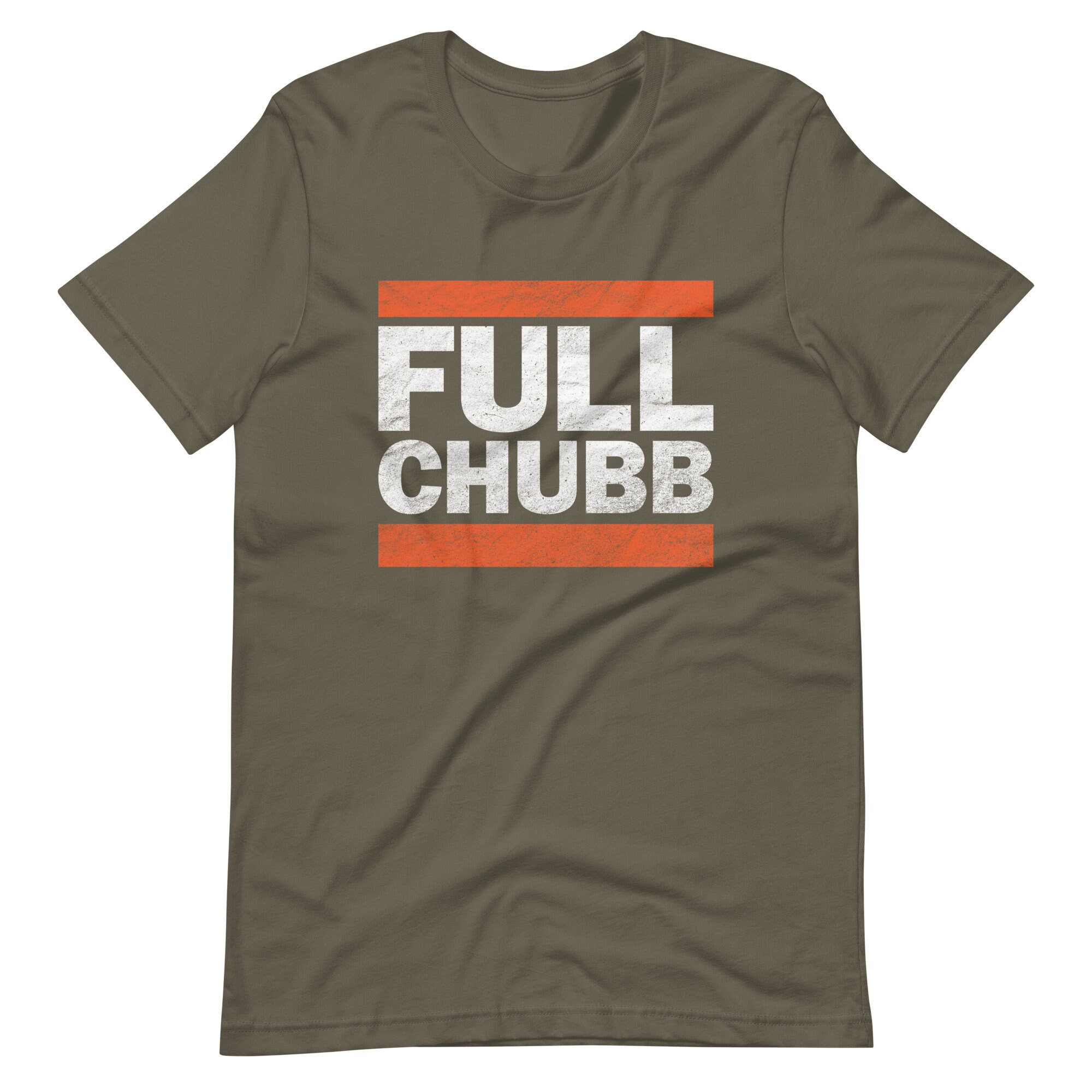 Full Chubb - Cleveland Browns Nick Chubb shirt - Funny graphic - NFL Football Brown tee - Short-Sleeve Unisex T-Shirt