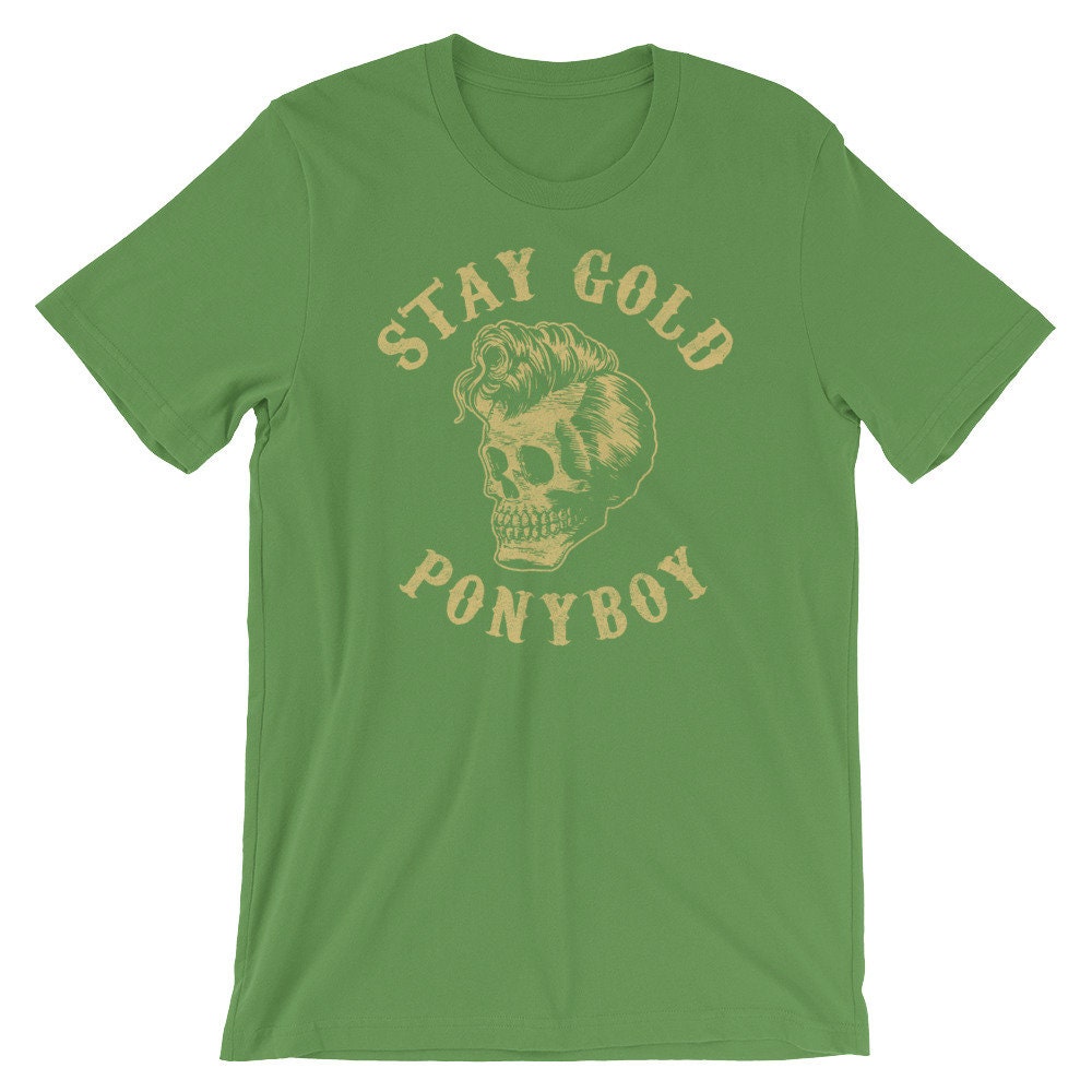 Stay Gold Ponyboy Shirt Outsiders Book 