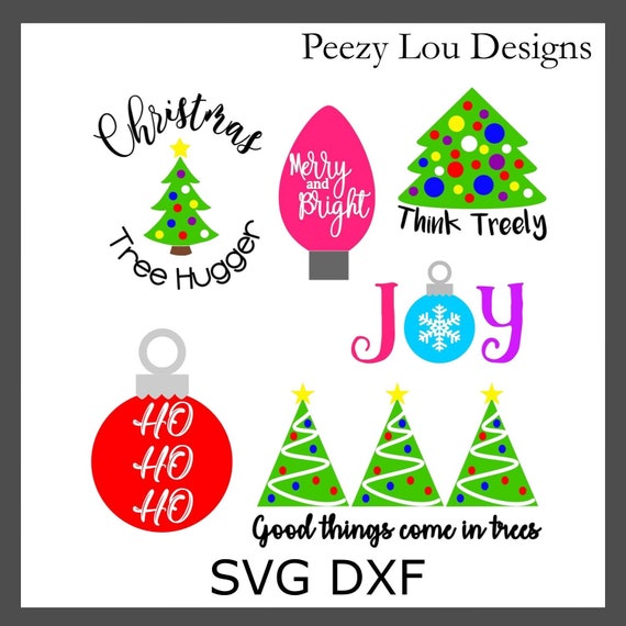 Download Christmas Svg Bundle 6 Christmas Svgs Perfect For Shirts Etsy PSD Mockup Templates