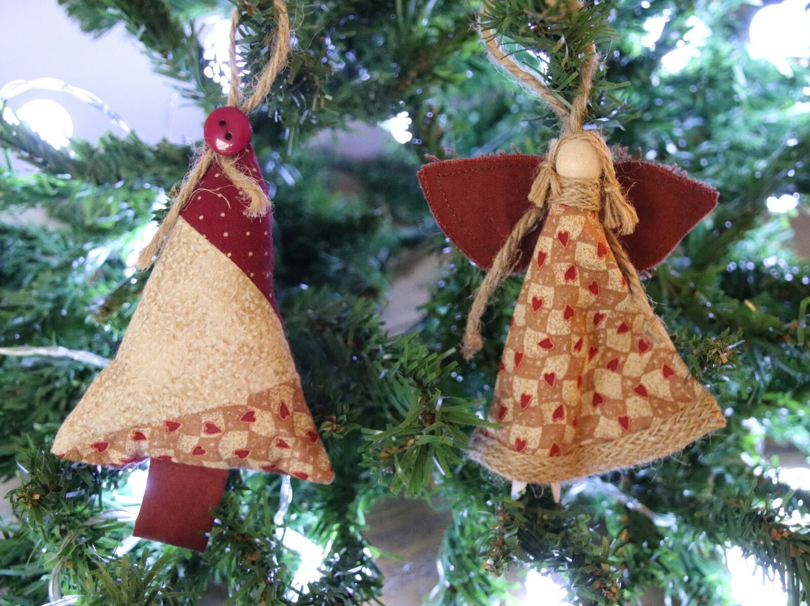 Christmas Ornament Clothes Pin Wooden Peg Angel Peg Etsy