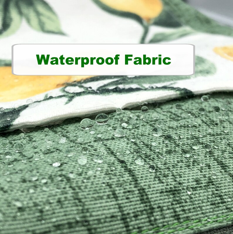 I use Durable Waterproof Fabric. Easy to clean