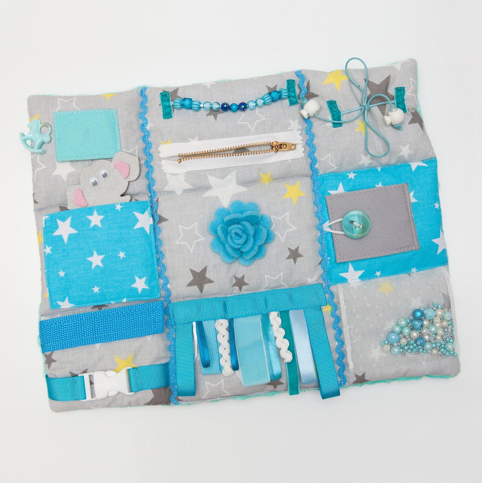Dementia Fidget Mat – Soft Sensory Lap Blanket for Alzheimer’s Dementia ...