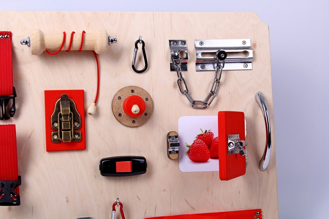 Busy Board Adult Dementia Alzheimers Activity Board Therapy Etsy