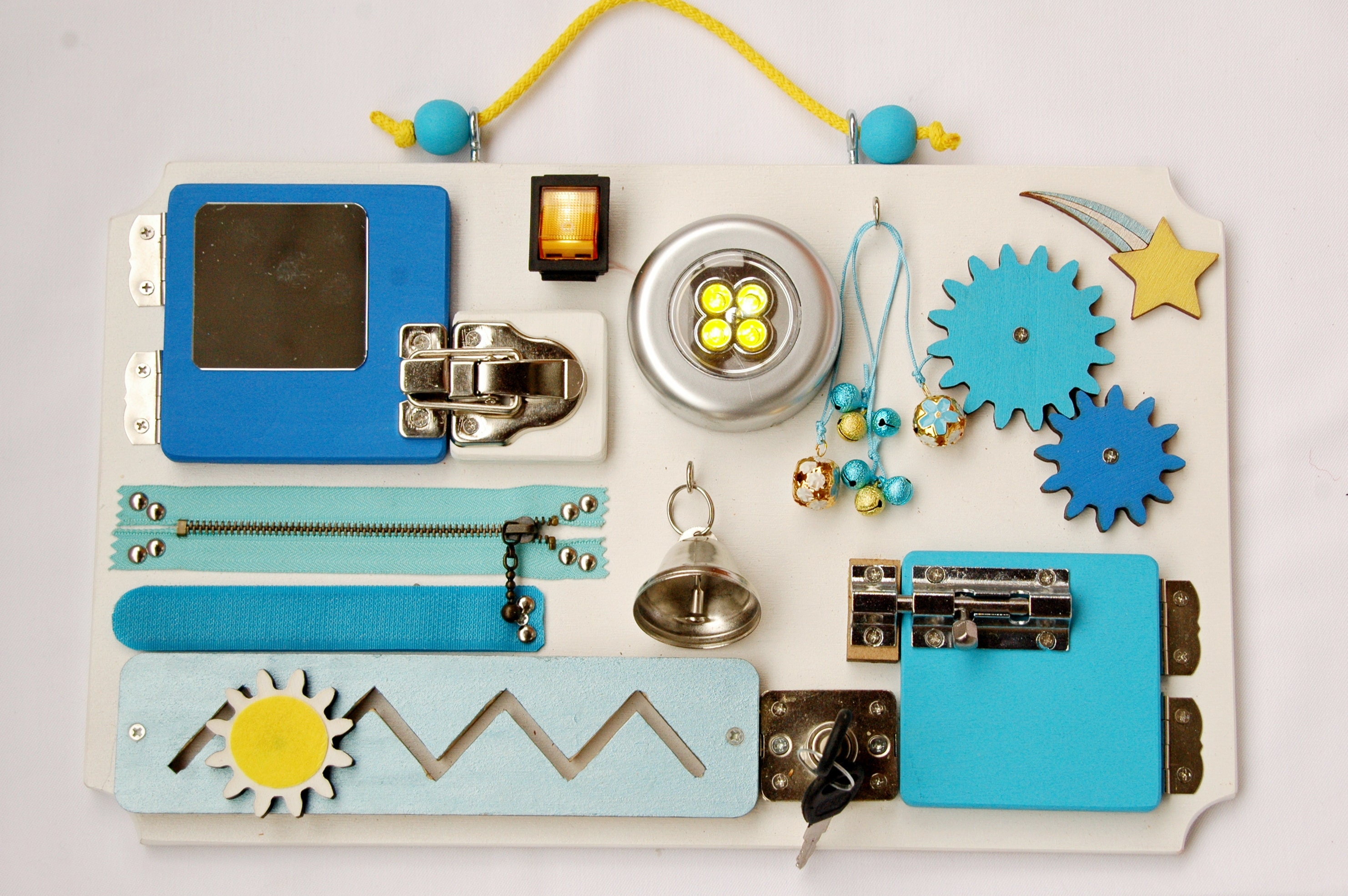 Therapy Fidget Board with Latch and Locks for Dementia Etsy