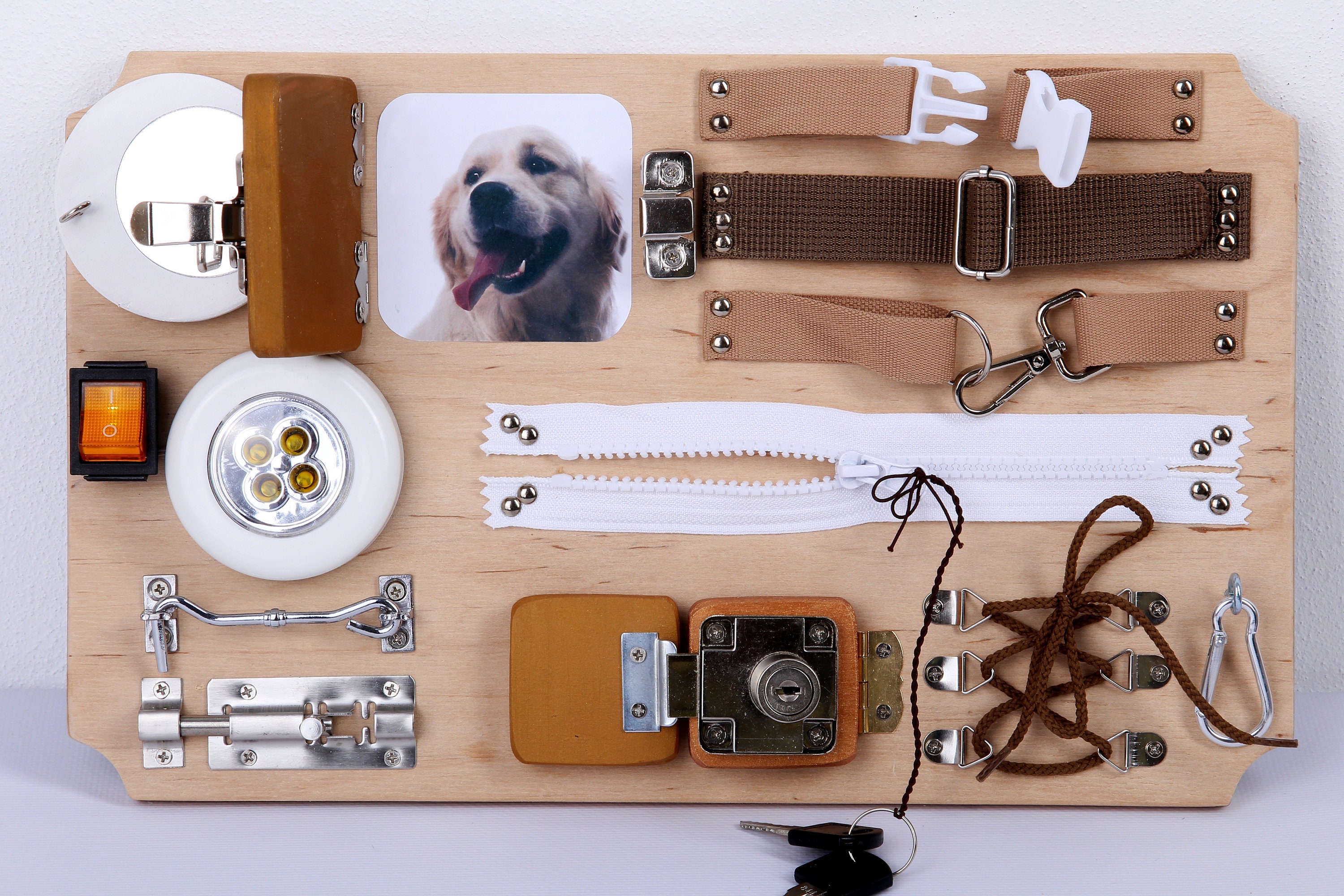 Activity board for adult Fidget board Dementia comfort Etsy