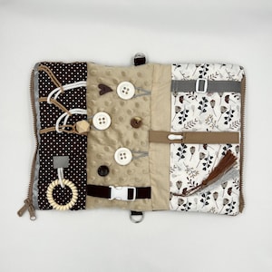 Twiddle Muff Dementia Alzheimer Activity, Busy Blanket , Fidget Sensory Muff, Grandpa gifts, Dementia Fidget Quilt, Dementia Gifts
