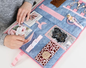 Fidget blanket for Granny, Dementia sensory book, Alzheimer's activity mat, Sensory lap Quilt, Busy hands Board, Nursing Home Memory Gifts
