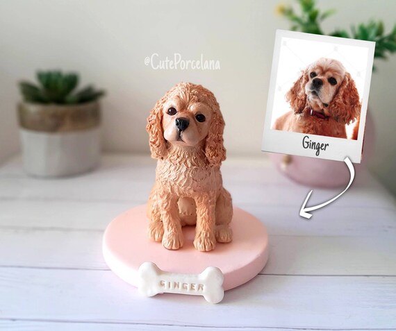custom dog figurine