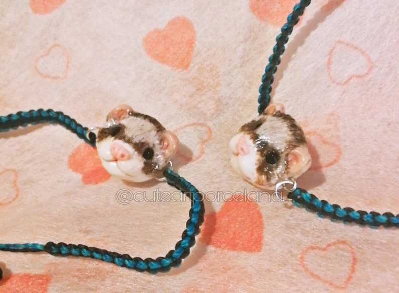 CUSTOM Ferret Bracelet Adjustable Bracelet Ferret Pet Custom Etsy