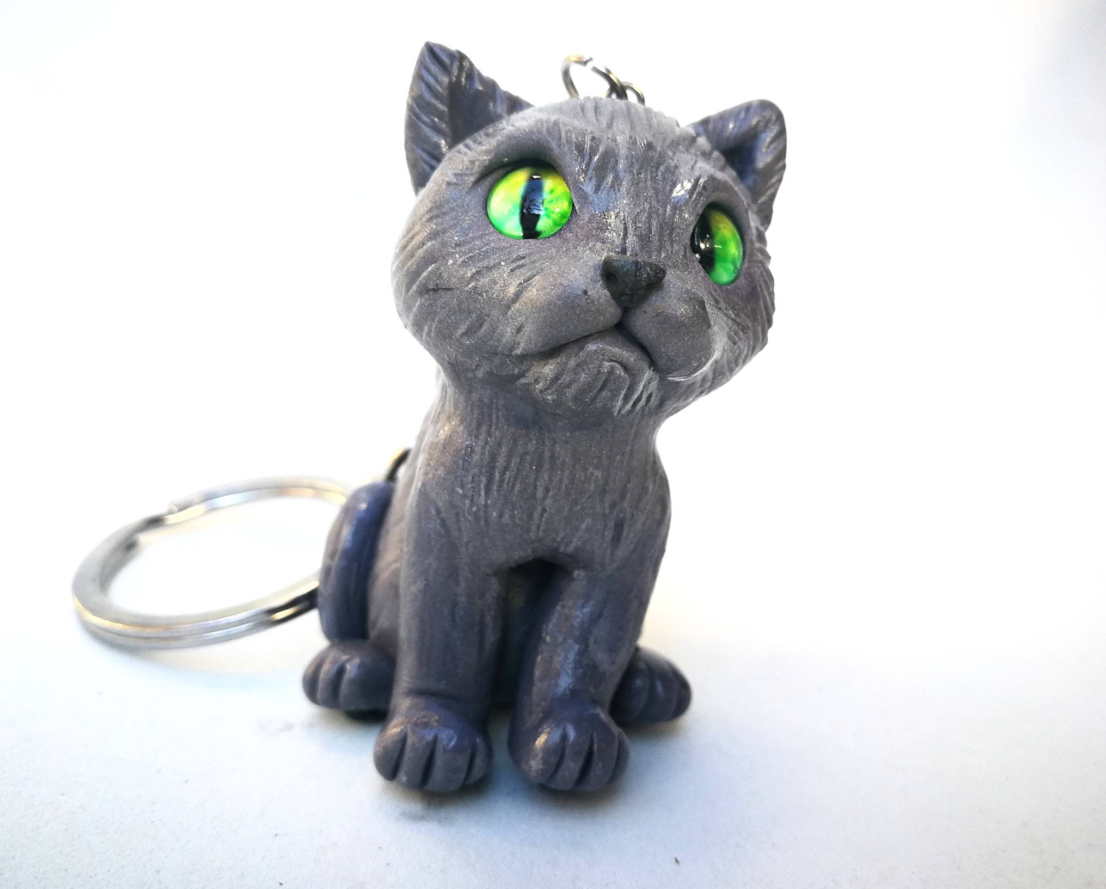 Custom Cat Keychain My Cat Into a Keychain Gifts for Cat Etsy India