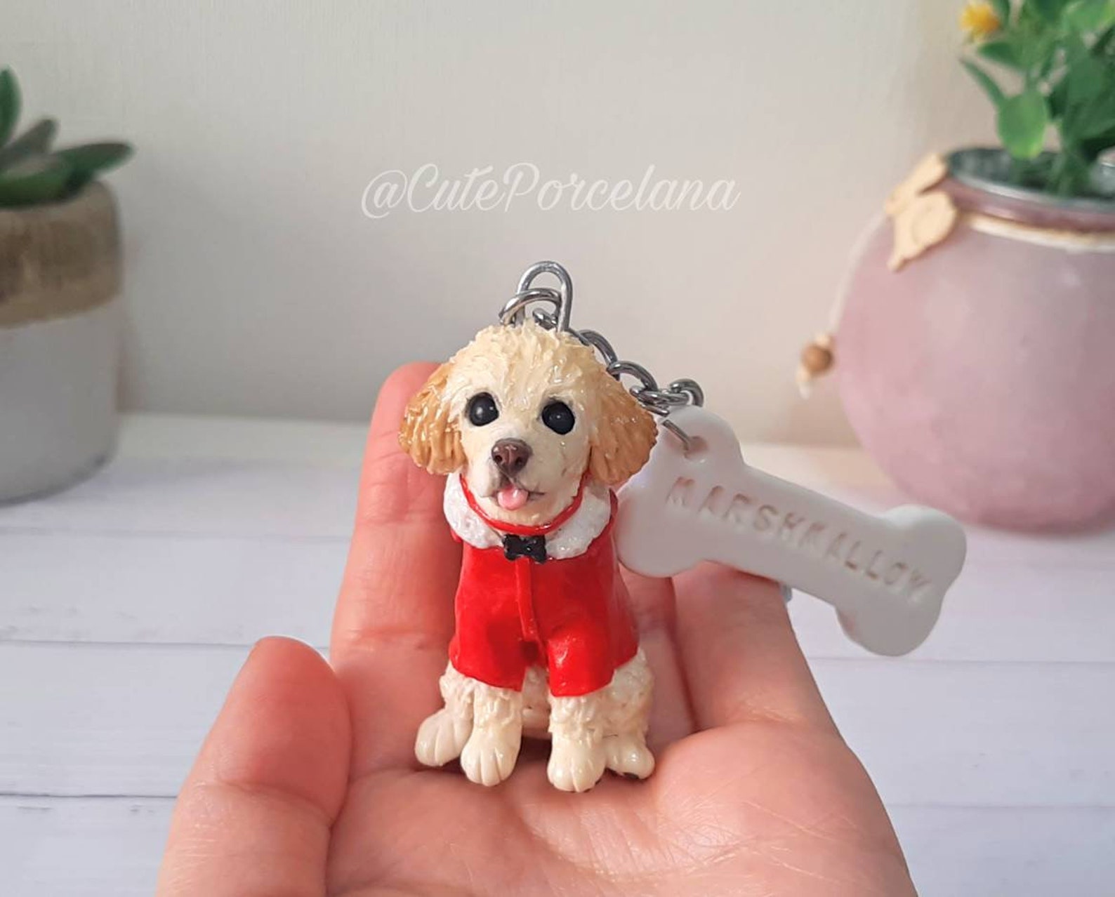 Custom Shih Tzu Keychain Pet Loss Gift for Dog Owner Friend Etsy