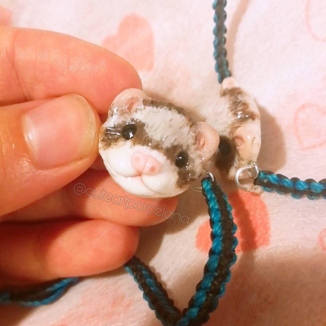 CUSTOM Ferret Bracelet Adjustable Bracelet Ferret Pet Custom Etsy