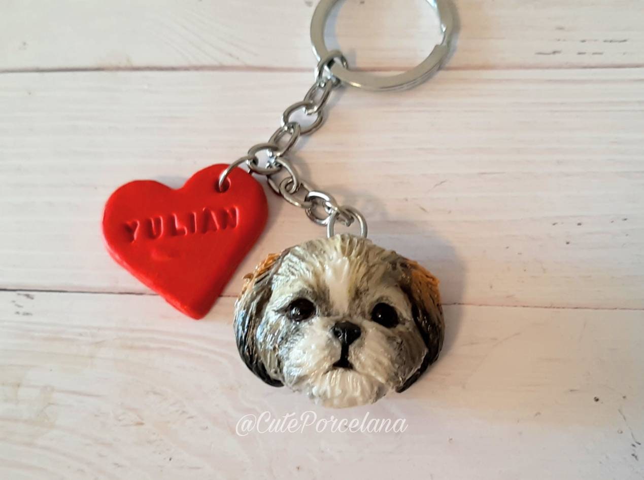Shih Tzu Keychain Shih Tzu Keychain