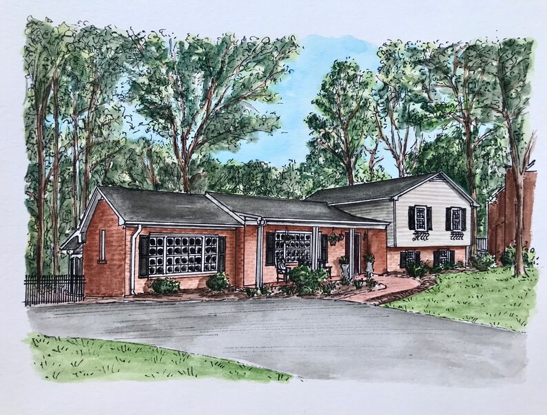 Custom House Watercolor