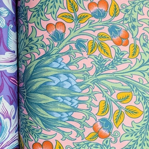 108" wide Artichoke - Lavender || Kaffe x Morris & Co. - Kaffe Fassett- BACKING FABRIC - sold in full yards only