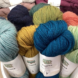 Camper Yarn By Kelborne Woolens - 9 colors