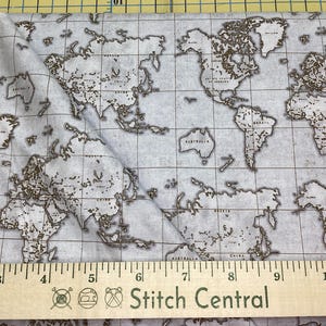 World Map grey- low volume map, black and white
