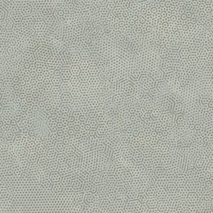 May include: A seamless pattern with a repeating design of small, light grey dots and hexagonal shapes. The pattern has a textured appearance, with variations in the density of the dots creating a subtle visual depth. The overall effect is a muted, organic aesthetic.