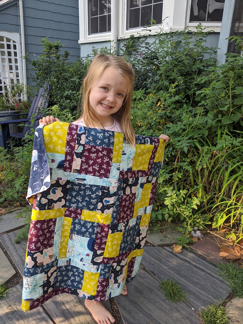 Cuddle Quilt Kit 5 Fat Quarters and 1 Yard of Cuddle Pattern Etsy