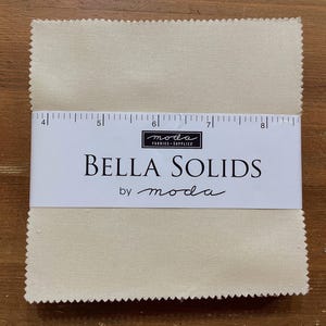 Bella Solids Charm Pack Fig Tree-  Moda 5in Squares, 42pcs