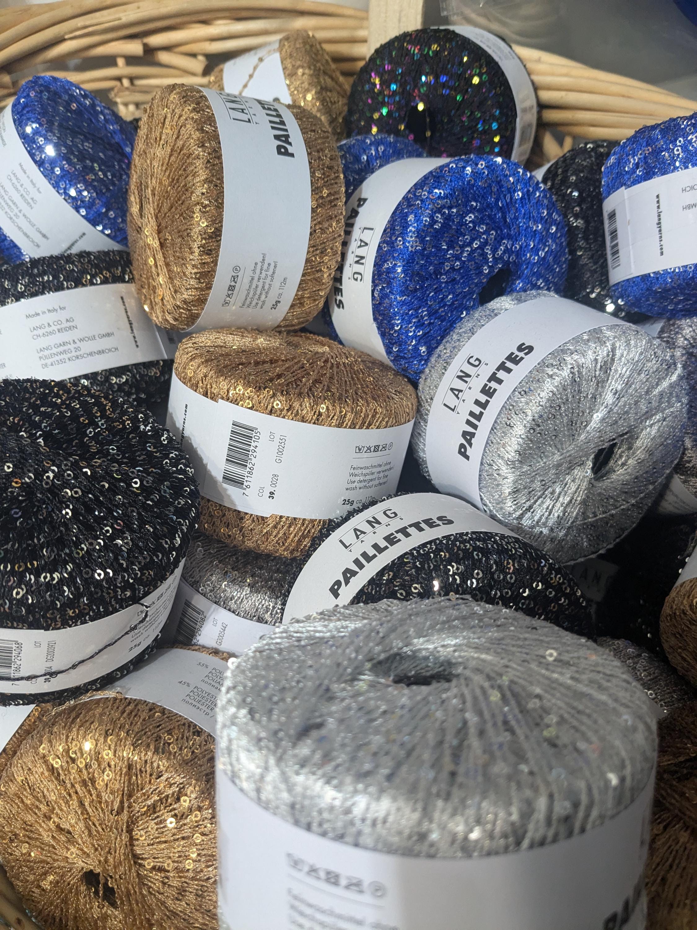 Paillettes Sequin Yarn by Lang
