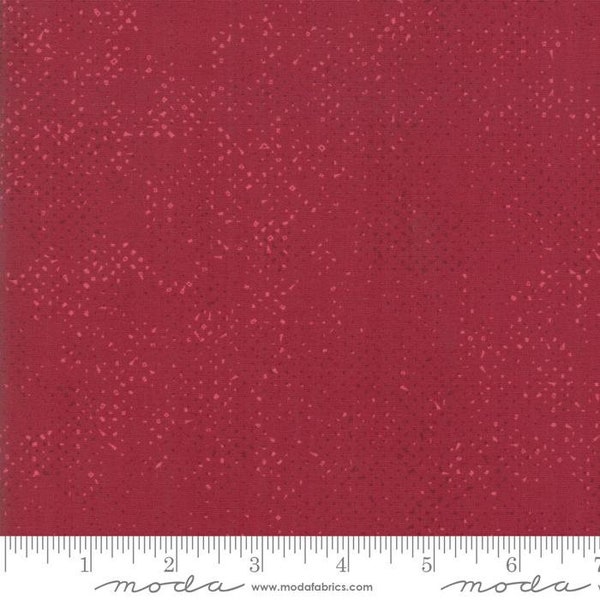 Spotted Garnet by Zen Chic by Zen Chic - Modern blender - red Blender