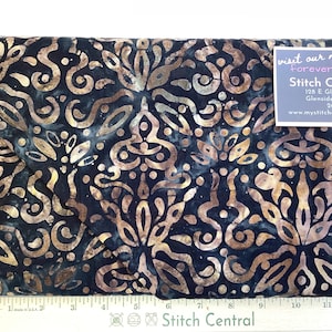 Tjaps Umber Batiks Expressions by Riley Blake, brown modern batik