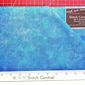 Dimples Disco Blue W Fabric by Andover: 100% Cotton Blender