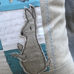 Peter Rabbit Patchwork Cushion - Etsy