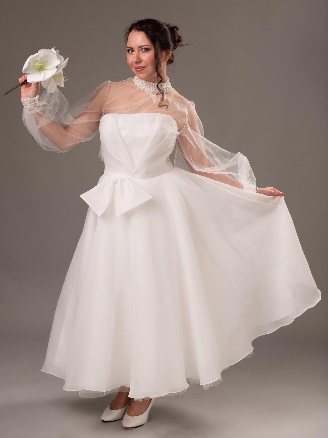 Incredibly Airy Wedding Dress - Etsy