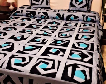 Twin-size patchwork-quilt - Kleurrijk en stijlvol beddengoed voor elke slaapkamerinrichting