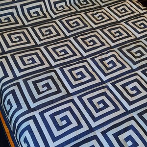 Handmade patchwork cotton, patchwork quilt, boho bohemian vintage, Nordic Reversible throw blanket bedspread, Woven Scandi,knitted bedspread