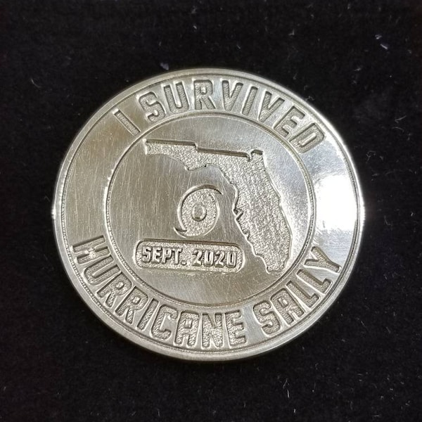 I Survived Hurricane Sally Commemorate Coin