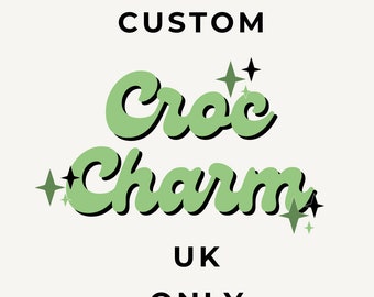 UK ONLY listing CUSTOM clog charms || shoe charm || custom photo || pet charm || photo charm || design your own||
