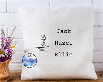 Mama Pillow | Mama Mother's Day Gift | Customize Pillowcase | Mom | Mother | Mother's Day Gift | Gifts for Grandma | Grammie | Mama