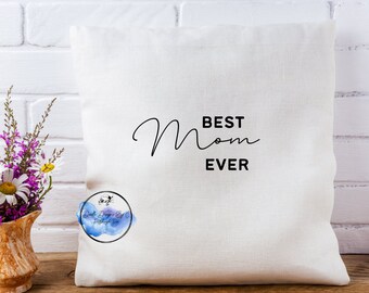 Best Mom Ever Pillow Case | Mother's Day | Gifts for Mom | Best Mom in The World | Pillow Case | Pillow Cover |Mom | Mama Gift | Mama Pillow