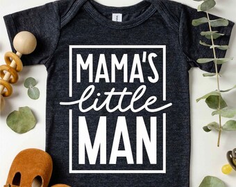 mama and little man hoodies
