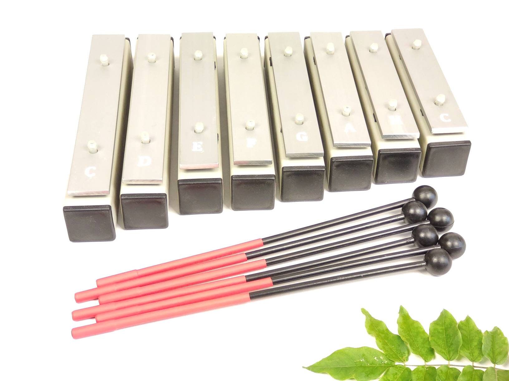 Resonator Bar SET of 8 notes Metallophone Chimes Music Etsy