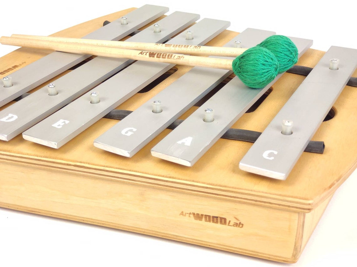Alto Metallophone Pentatonic 6 Note Xylophone with Aluminium Etsy