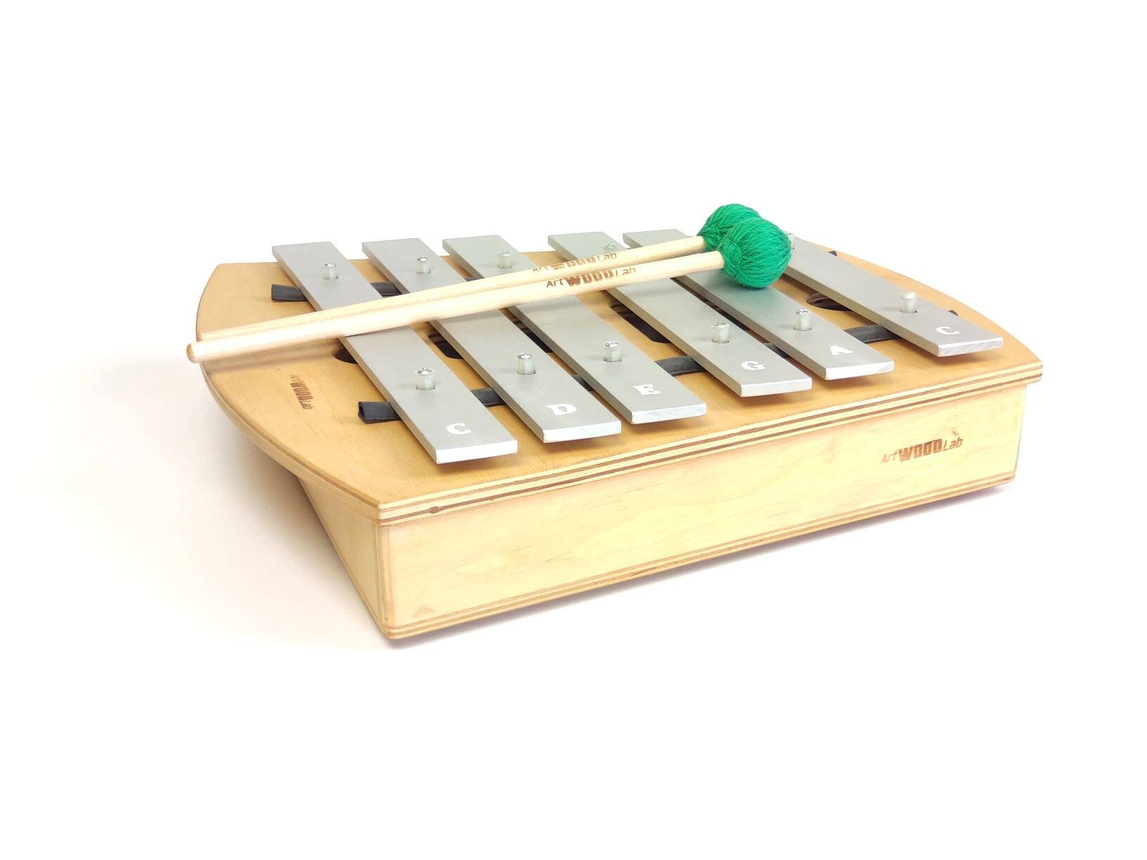 Alto Metallophone Pentatonic 6 Note Xylophone with Aluminium Etsy